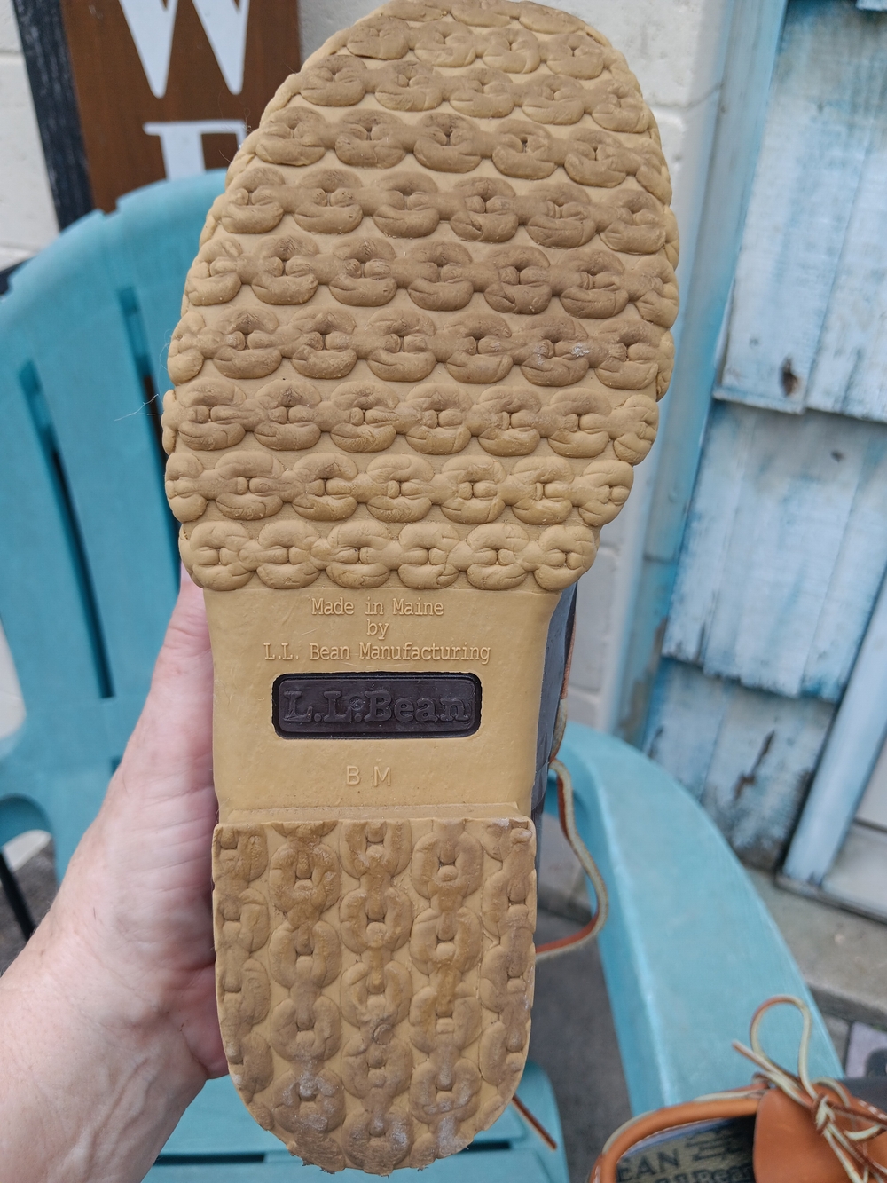 L.L. Bean Brown and Tan Duck Boots - Women's Ankle Booties - Picture 10 of 14